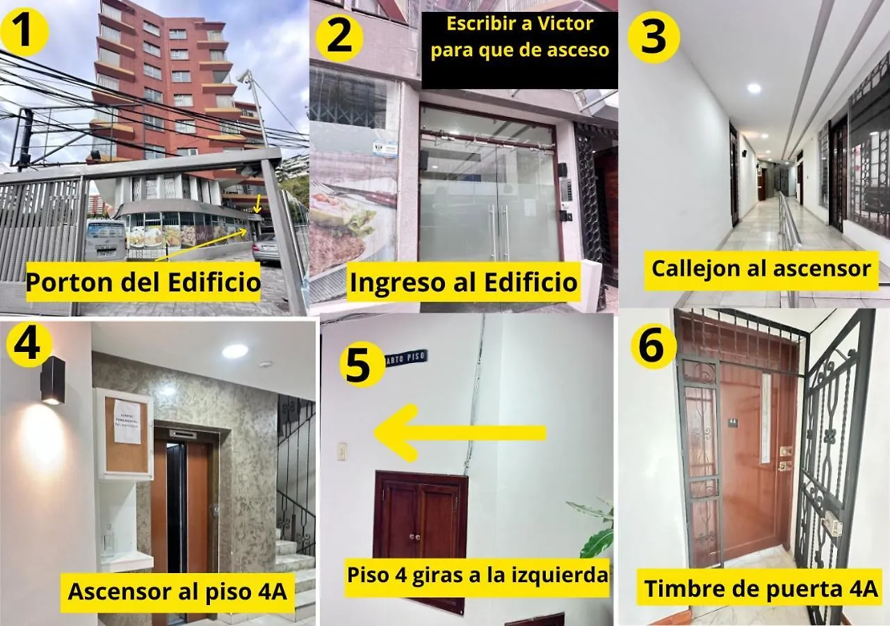Apartamento Piso 4A - Departamento Compartido Quito 0*,  Ecuador